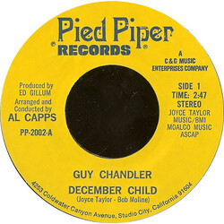 Guy Chandler December Child / Tree-House Of Gold USED VINYL 7INCH 45 RPM SINGLE