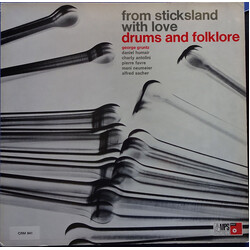 George Gruntz / Daniel Humair / Charly Antolini / Pierre Favre / Mani Neumeier / Alfred Sacher Drums And Folklore: From Sticksland With Love Vinyl LP 