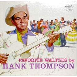 Hank Thompson And His Brazos Valley Boys Favorite Waltzes Vinyl LP USED