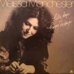 Melissa Manchester Better Days & Happy Endings Vinyl LP USED