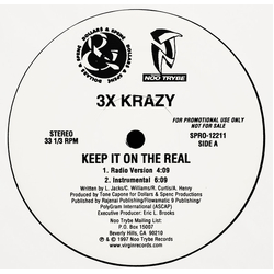 3X Krazy Keep It On The Real / Can't F*ck With This Vinyl 12" USED