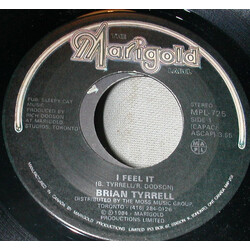 Brian Tyrrell I Feel It USED VINYL 7INCH 45 RPM