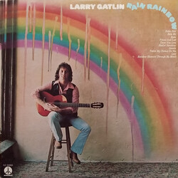 Larry Gatlin Rain Rainbow Vinyl LP USED
