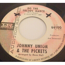 Johnny Union & The Pickets Do The Freddy Dance USED VINYL 7INCH 45 RPM SINGLE PROMO