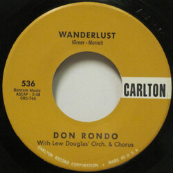Don Rondo / Lew Douglas And His Orchestra Wanderlust USED VINYL 7INCH 45 RPM