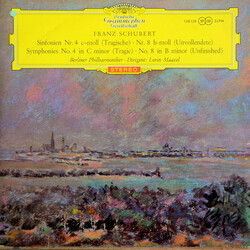 Franz Schubert / Lorin Maazel / Berliner Philharmoniker Symphony No. 4 In C Minor "Tragic" / Symphony No. 8 In B Minor "Unfinished" Vinyl LP USED