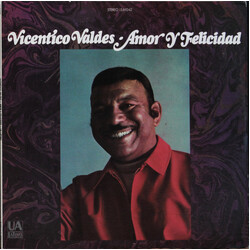 Vicentico Valdés Amor Y Felicidad Vinyl LP USED