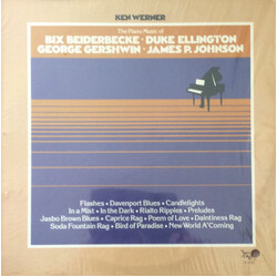 Kenny Werner The Piano Music Of Bix Beiderbecke - Duke Ellington - George Gershwin - James P. Johnson Vinyl LP USED