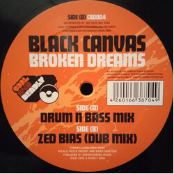 Black Canvas Broken Dreams USED VINYL 12INCH
