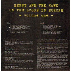 Benny Carter / Coleman Hawkins Benny And The Hawk On The Loose In Europe Vol.1 Vinyl LP USED