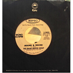 The Edgar Winter Group Round & Round USED VINYL 7INCH 45 RPM PROMO