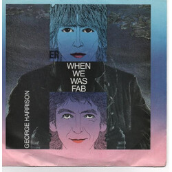 George Harrison When We Was Fab USED VINYL 7INCH 45 RPM SINGLE