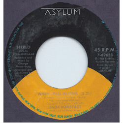 Linda Ronstadt When I Fall In Love USED VINYL 7INCH 45 RPM SINGLE