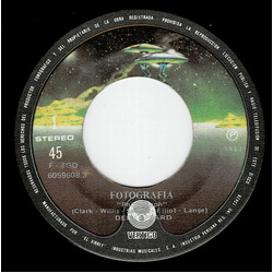 Def Leppard Fotografía USED VINYL 7INCH 45 RPM SINGLE STEREO