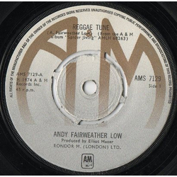 Andy Fairweather-Low Reggae Tune Vinyl 7" USED