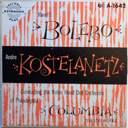 André Kostelanetz / The Robin Hood Dell Orchestra Of Philadelphia Bolero USED VINYL 7INCH 45 RPM EP