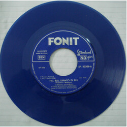 Alberto Semprini E Il Suo Sestetto Azzurro / Domenico Modugno Nel Blu, Dipinto Di Blu USED VINYL 7INCH 45 RPM SINGLE