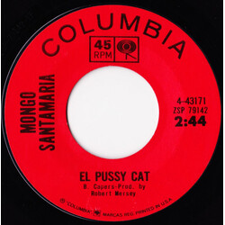 Mongo Santamaria El Pussy Cat / Black-Eyed Peas USED VINYL 7INCH 45 RPM SINGLE STYRENE