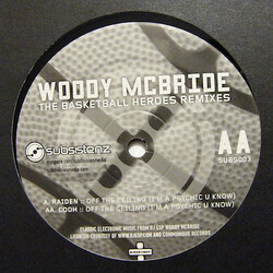 Woody McBride The Basketball Heroes Remixes USED VINYL 12INCH 45 RPM