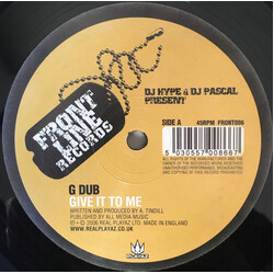 Generation Dub Give It To Me / Pervert USED VINYL 12"