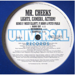 Mr. Cheeks / Missy Elliott / P. Diddy / Petey Pablo Lights, Camera, Action! (Remix) USED VINYL 12INCH PROMO