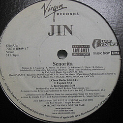 Jin So Afraid / Señorita USED VINYL 12INCH PROMO