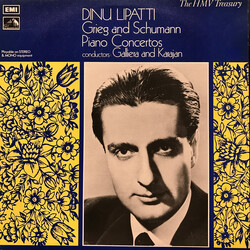 Dinu Lipatti / Robert Schumann / Edvard Grieg Dinu Lipatti: Grieg & Schumann Piano Concertos Vinyl LP USED