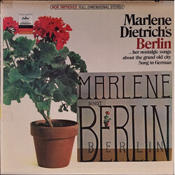 Marlene Dietrich Marlene Dietrich's Berlin (Her Nostalgic Songs About The Grand Old City) Vinyl LP USED