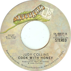 Judy Collins Cook With Honey USED VINYL 7INCH 45 RPM SINGLE