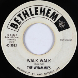 The Whammies (2) Walk Walk USED VINYL 7INCH 45 RPM SINGLE PROMO