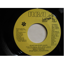 Dolly Parton Starting Over Again / Sweet Agony Vinyl 7" USED