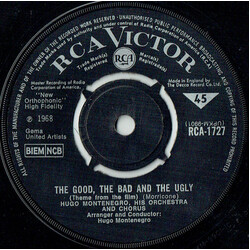 Hugo Montenegro, His Orchestra And Chorus The Good, The Bad And The Ugly USED VINYL 7INCH 45 RPM SINGLE