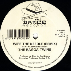 The Ragga Twins Wipe The Needle (Remix) / Juggling USED VINYL 12INCH 45 RPM