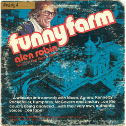 Alen Robin Funny Farm Vinyl LP USED