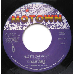 Chris Rea Let's Dance USED VINYL 7INCH 45 RPM