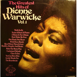 Dionne Warwick The Greatest Hits Of Dionne Warwicke Vol. 1 Vinyl LP USED