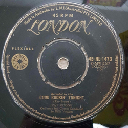 Pat Boone Good Rockin' Tonight / With The Wind And The Rain In Your Hair Vinyl 7" USED