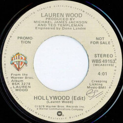 Lauren Wood Hollywood USED VINYL 7INCH PROMO
