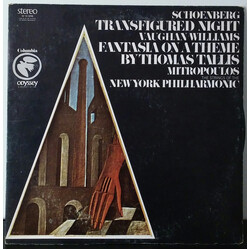 Arnold Schoenberg / Ralph Vaughan Williams / Dimitri Mitropoulos / The Strings Of The New York Philharmonic Transfigured Night / Fantasia On A Theme B