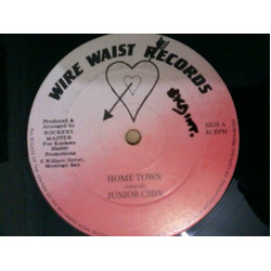 Junior Chin Home Town aka "Green Green Grass Of Home" Vinyl 12" USED