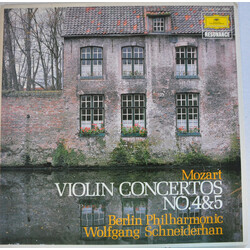 Berliner Philharmoniker / Wolfgang Schneiderhan / Wolfgang Amadeus Mozart Violin Concertos No. 4&5 Vinyl LP USED