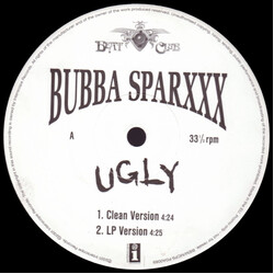 Bubba Sparxxx Ugly USED VINYL 12INCH PROMO