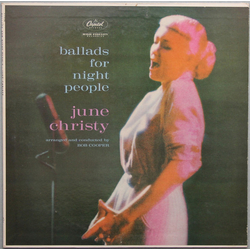June Christy Ballads For Night People Vinyl LP USED