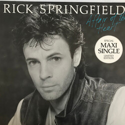 Rick Springfield Affair Of The Heart USED VINYL 12INCH MAXI-SINGLE 45 RPM