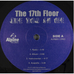 The 17th Floor The Dog In Me / Feel So Good USED VINYL 12INCH 33 S RPM