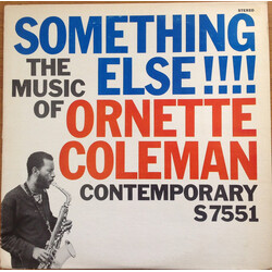 Ornette Coleman Something Else!!!! – The Music Of Ornette Coleman Vinyl LP USED