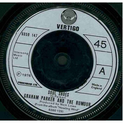 Graham Parker And The Rumour Soul Shoes USED VINYL 7INCH SINGLE 45 RPM