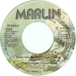 USA-European Connection Come Into My Heart/Good Loving VINYL 7" USED