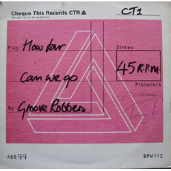 The Groove Robbers (2) How Far Can We Go VINYL 12" USED