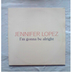 Jennifer Lopez I'm Gonna Be Alright Vinyl 12" USED